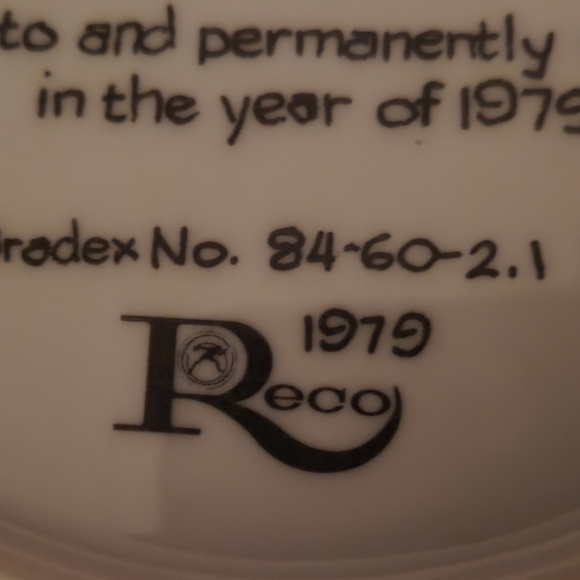 1979 COLLECTABLE VINTAGE, LIMITED EDITION MARY MARY DECOR PLATE. ☆3FOR$25☆ - Picture 4 of 5